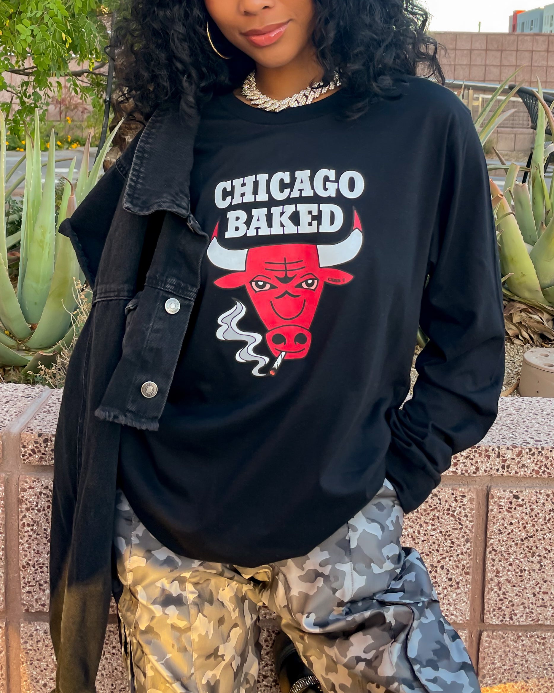Chicago Baked Long Sleeve T-Shirt