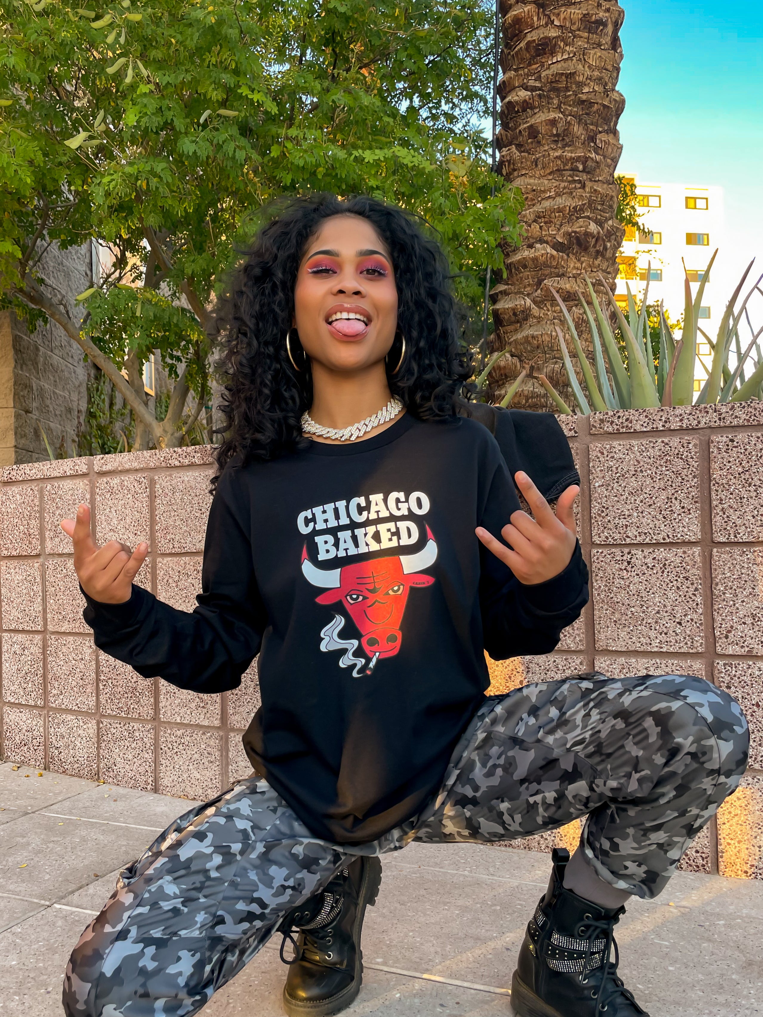 Chicago Baked Long Sleeve T-Shirt