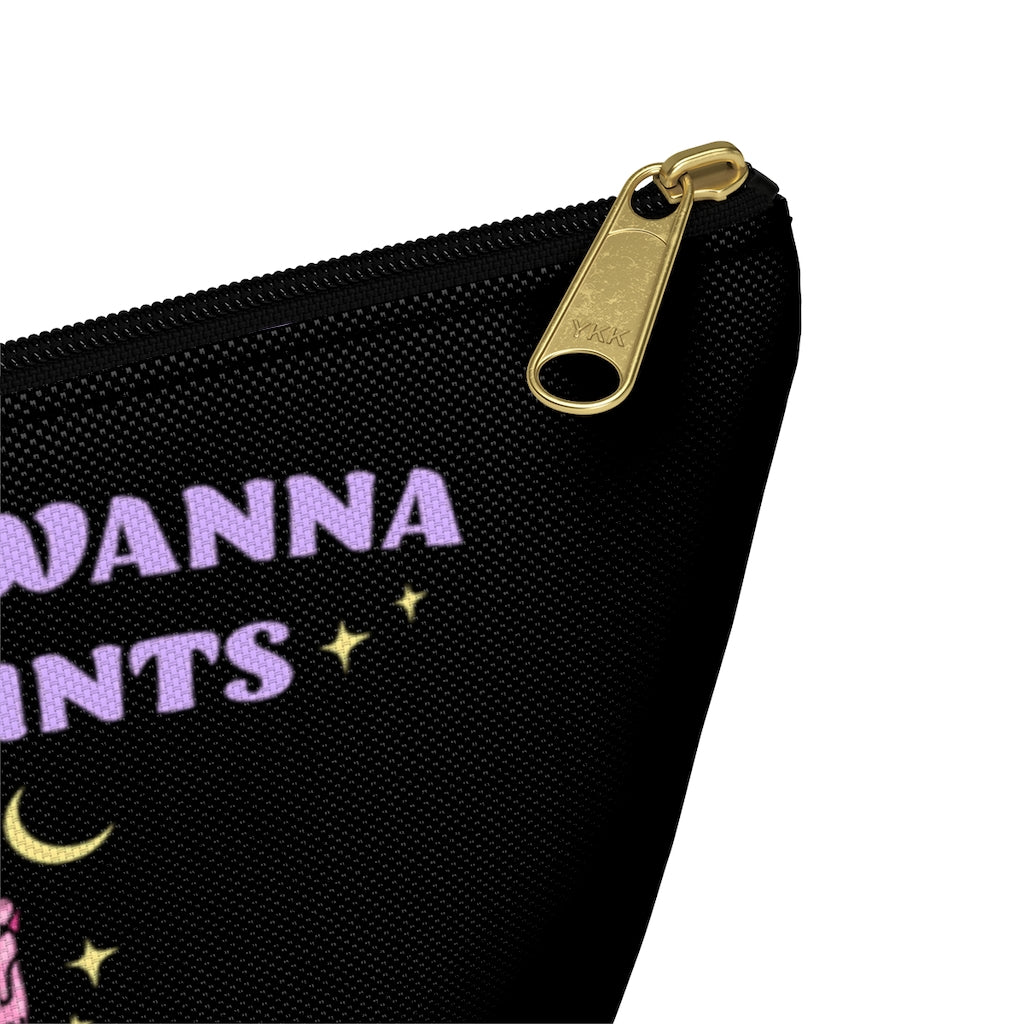 "Girls Just Wanna" Zipper Pouch