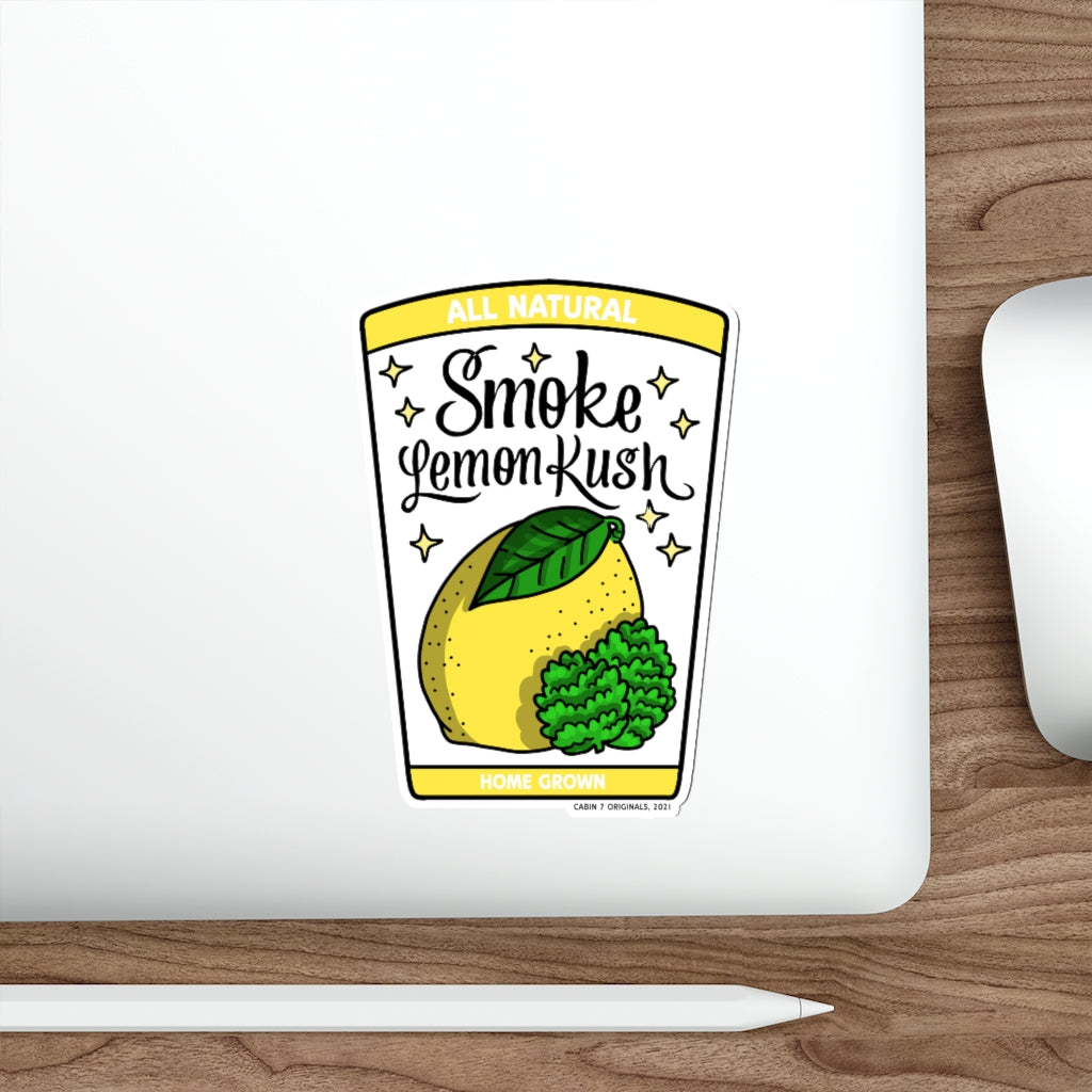 Lemon Kush Sticker