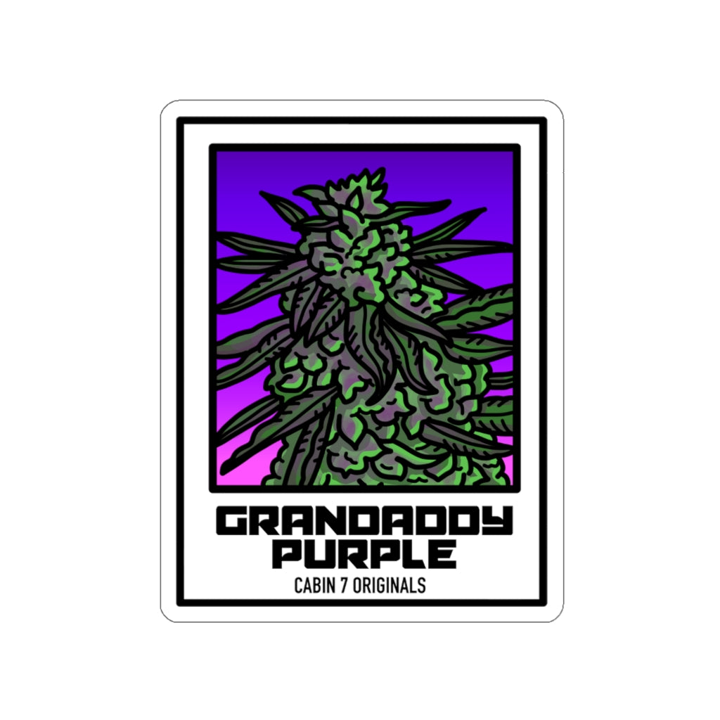 Grandaddy Purple Sticker