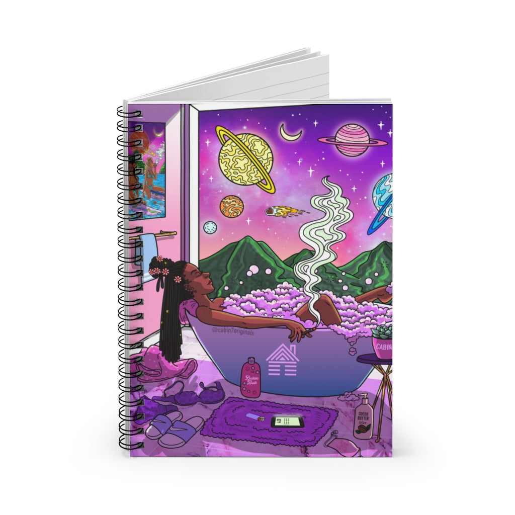 Relaxation Spiral Notebook
