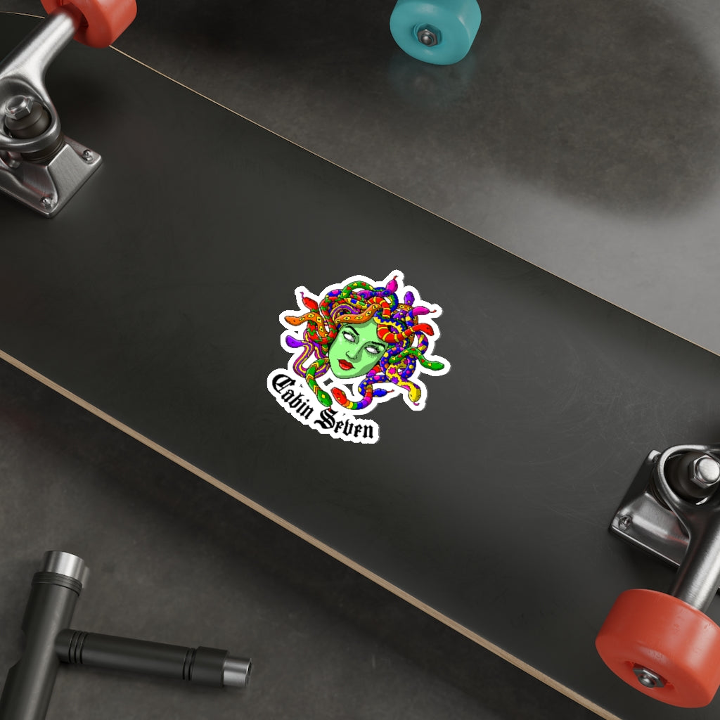 Psychedelic Medusa Sticker