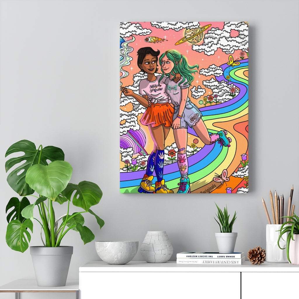 "Rainbows" Canvas Print