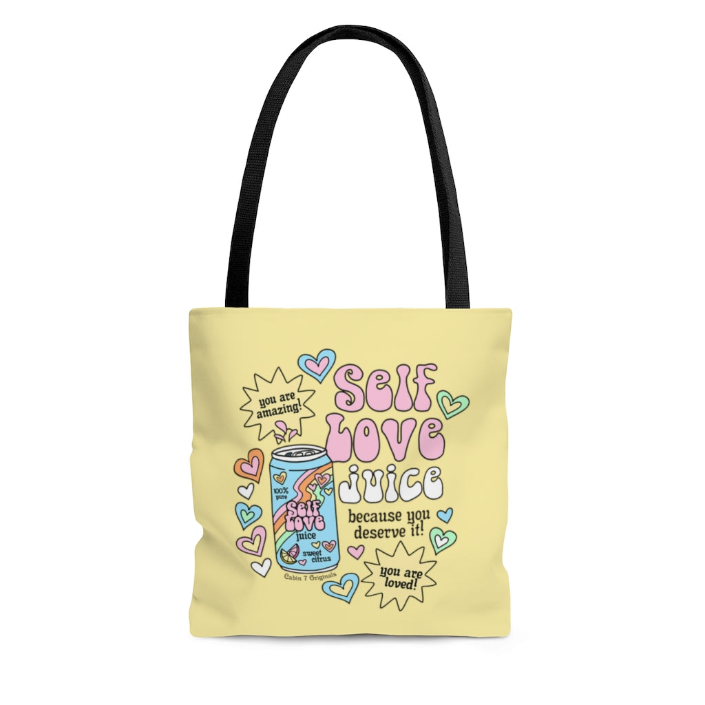 Self Love Juice Tote Bag