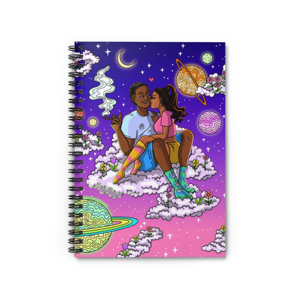 In The Clouds Spiral Notebook