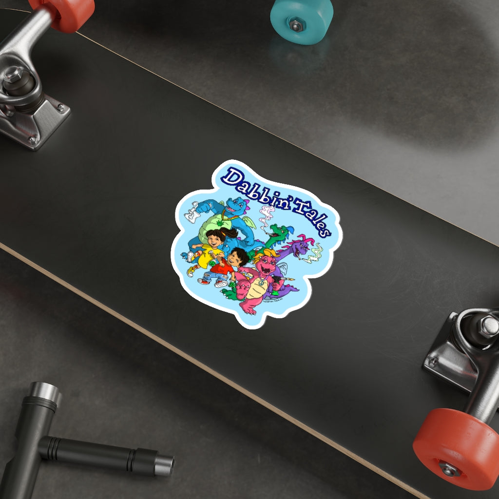 Dabbin' Tales Sticker