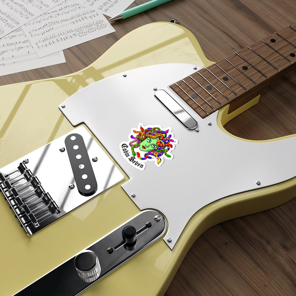 Psychedelic Medusa Sticker