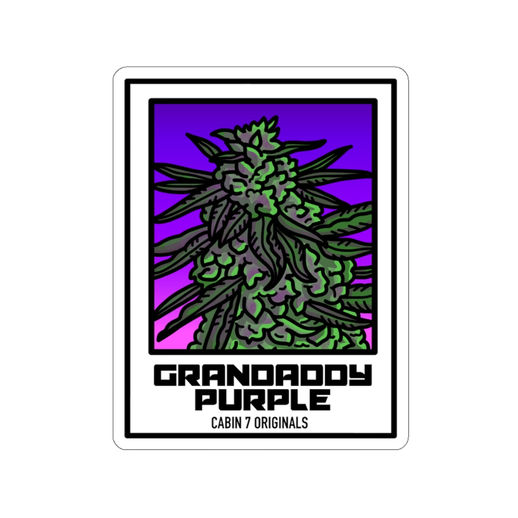 Grandaddy Purple Sticker