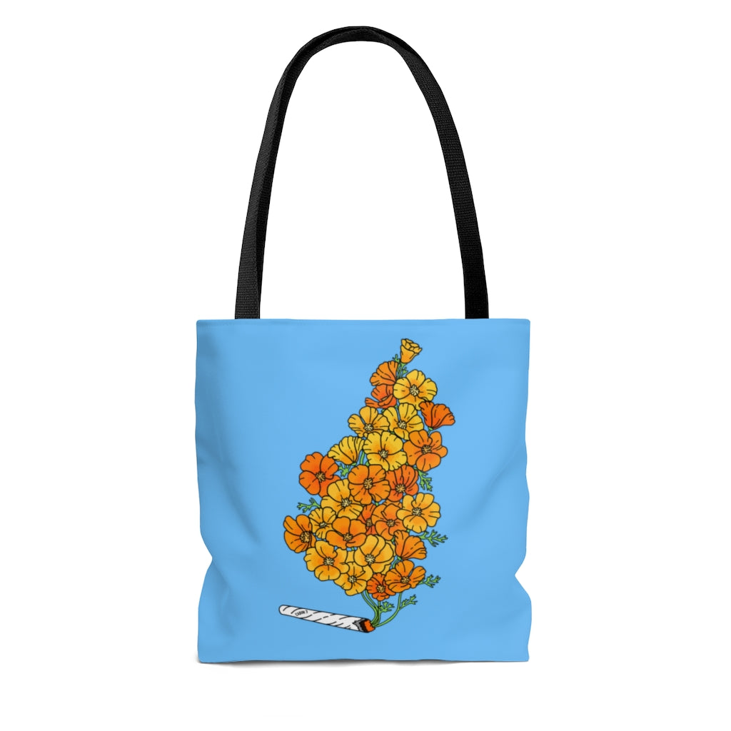 Golden Poppies Tote Bag
