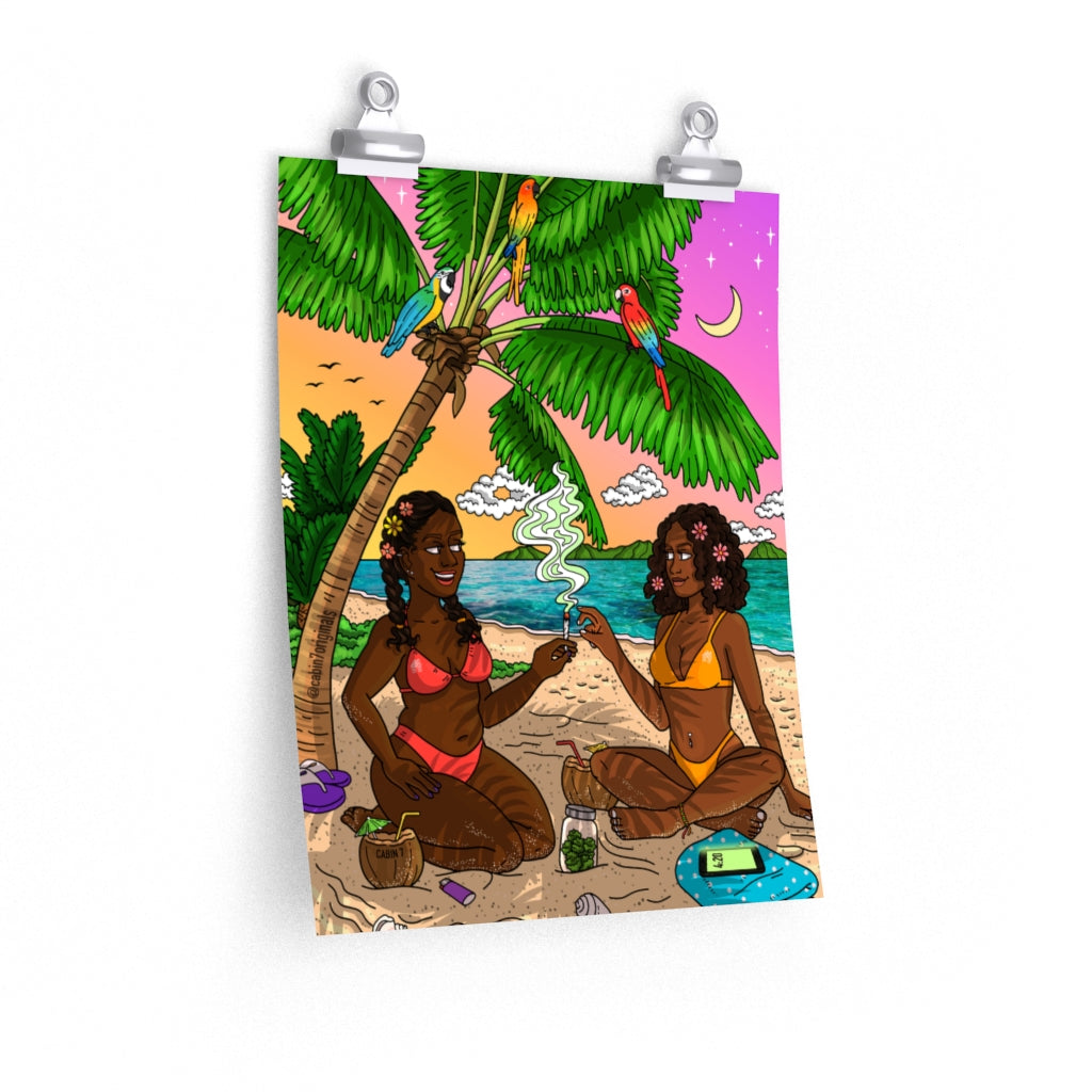 "Caribbean" Poster Print