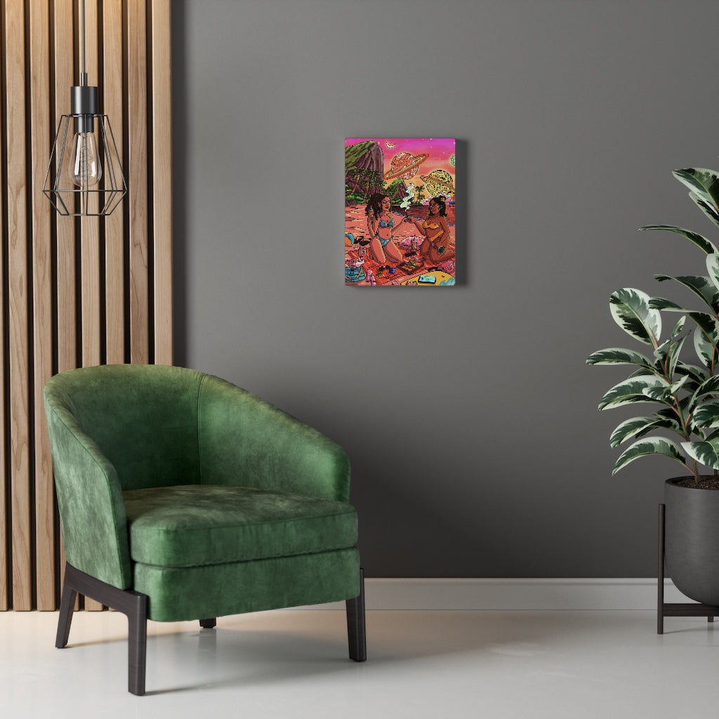 "Just Beachy" Canvas Print