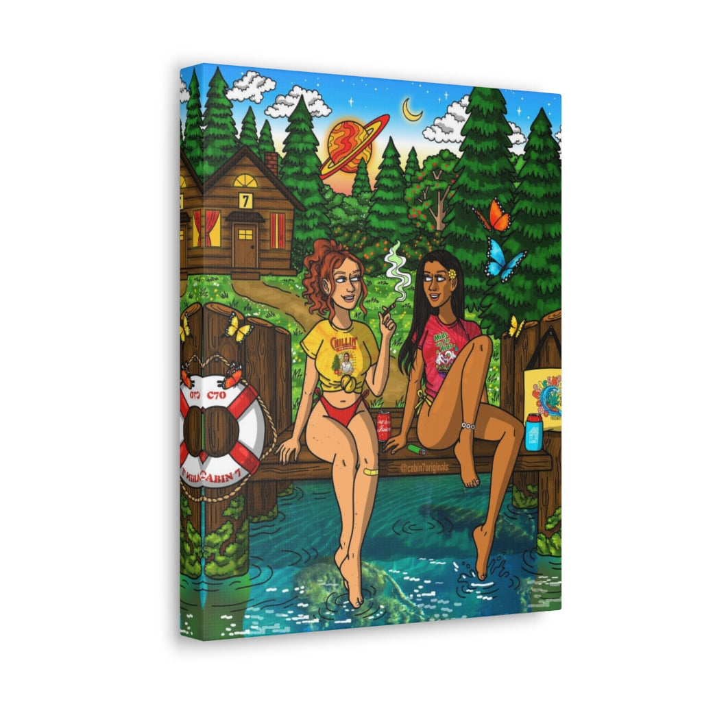 "July" Canvas Print