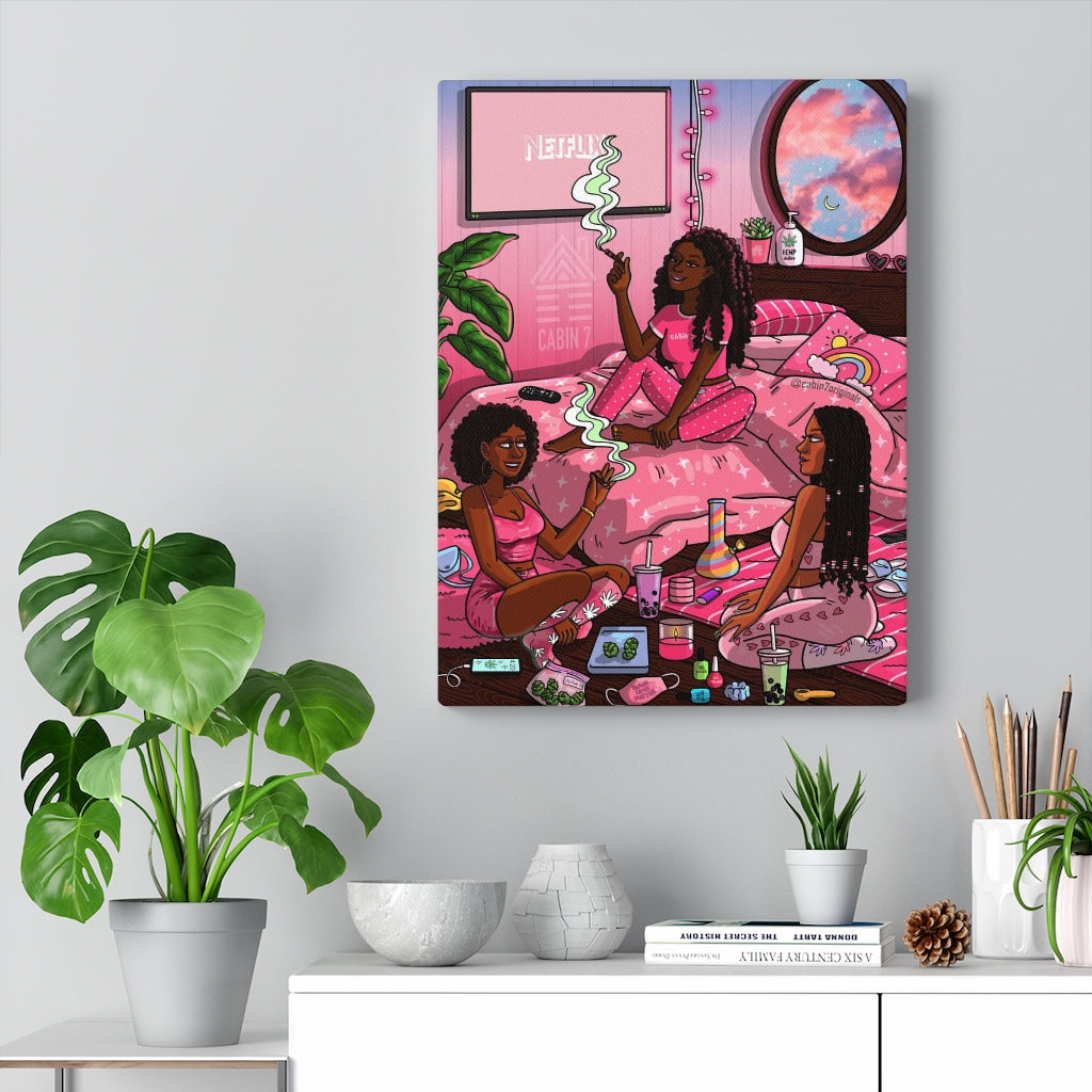 "Strawberry Candy" Canvas Print