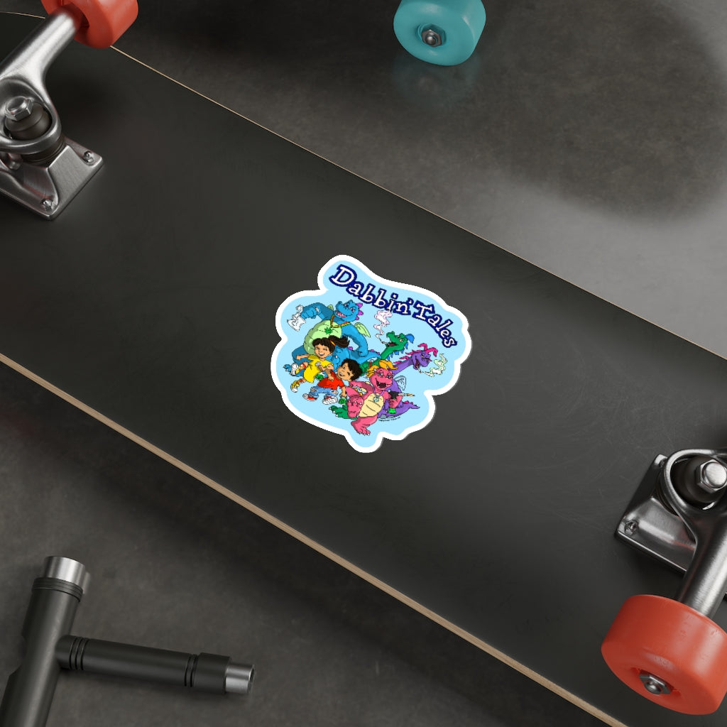 Dabbin' Tales Sticker