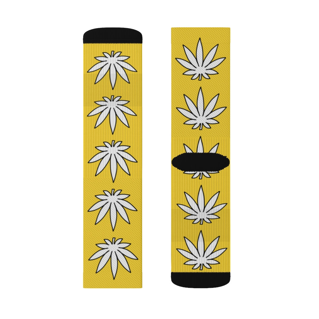 Lil' Leafy Socks - Sunshine