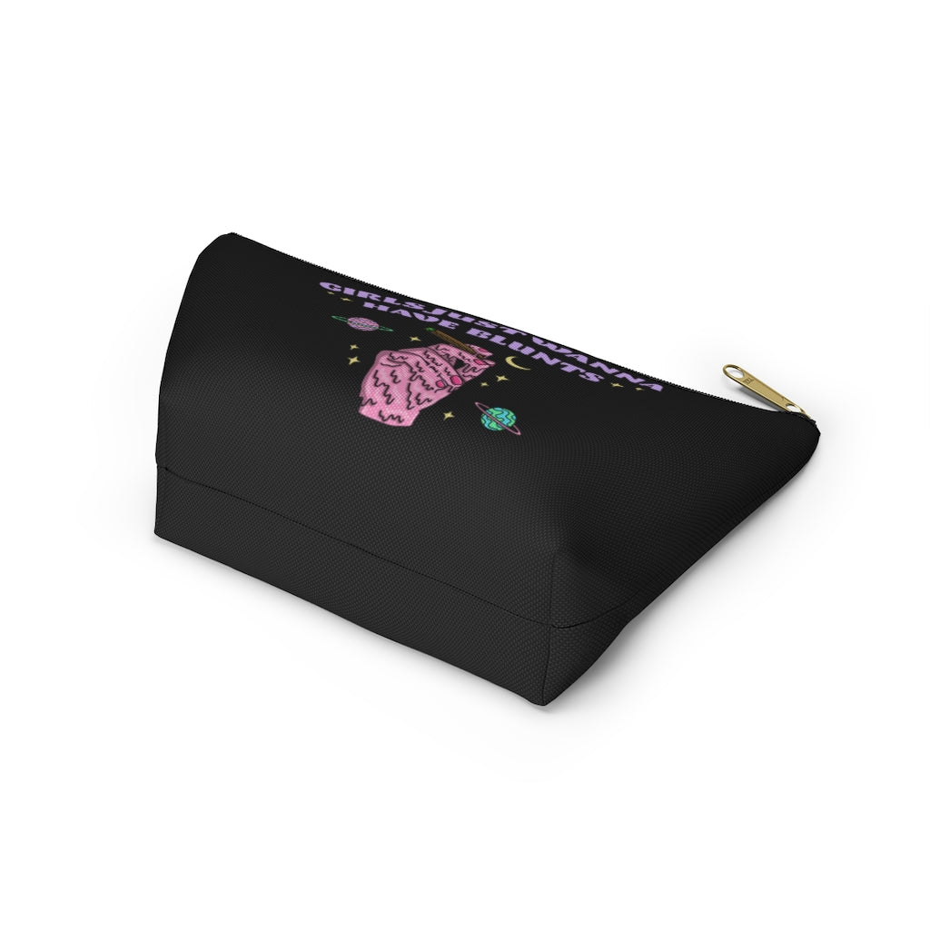 "Girls Just Wanna" Zipper Pouch