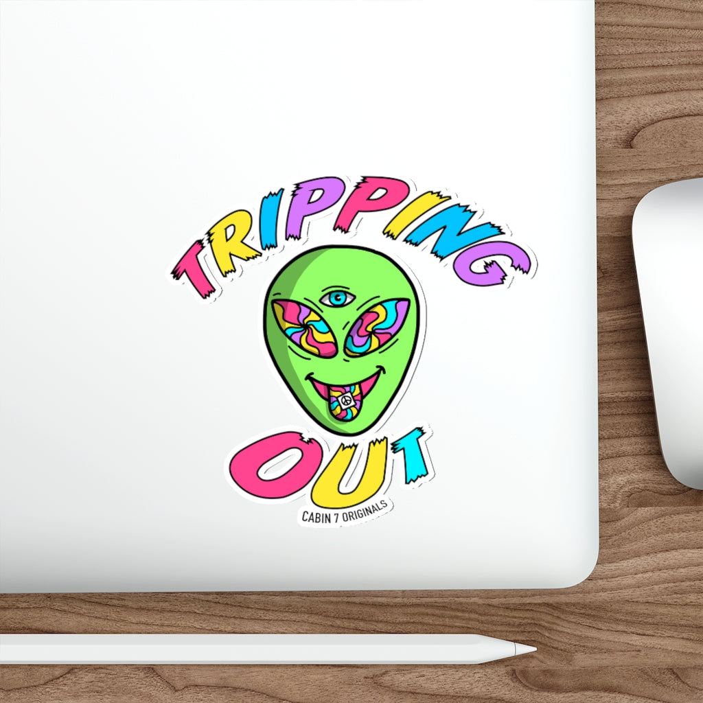 Tripping Out Sticker