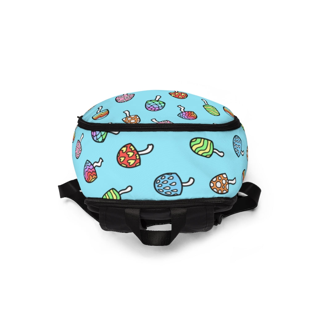 Blue Shrooms Backpack