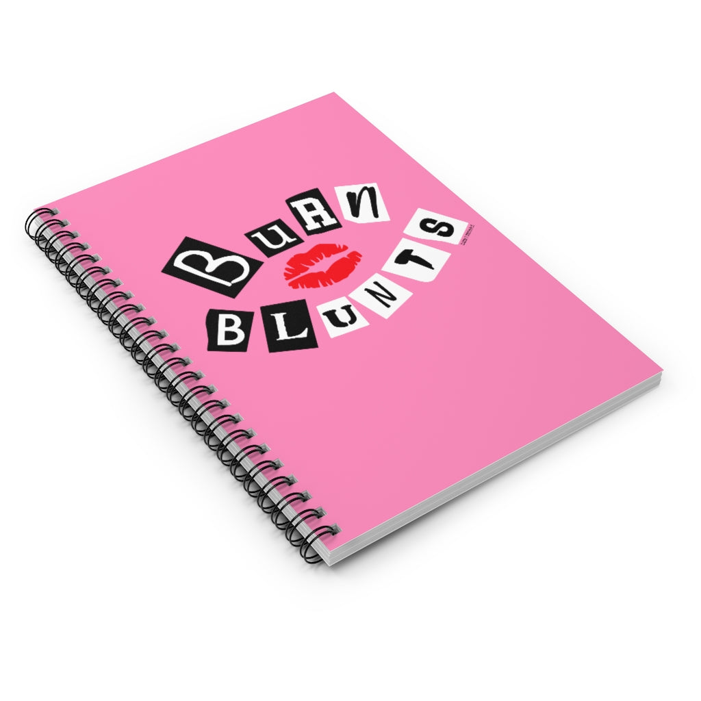 Burn Blunts Spiral Notebook