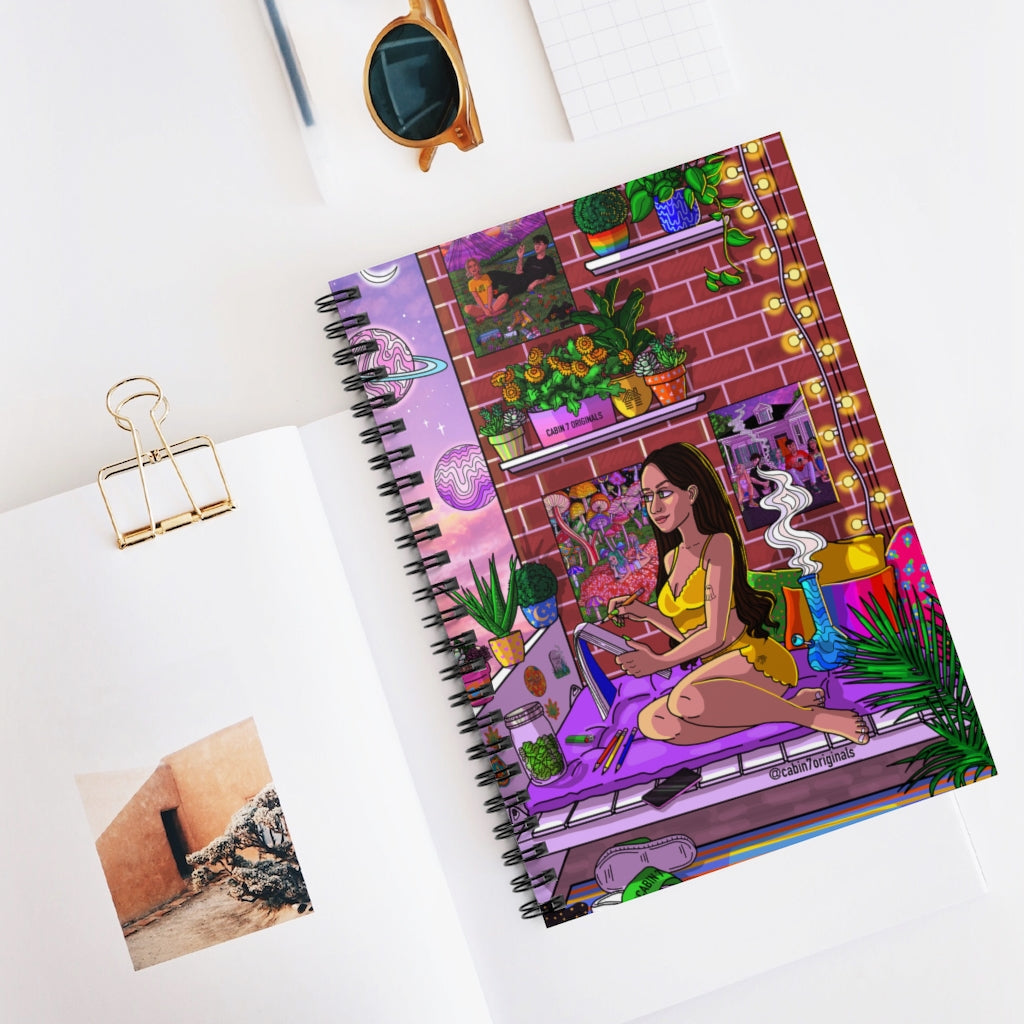 Happy Place Spiral Notebook