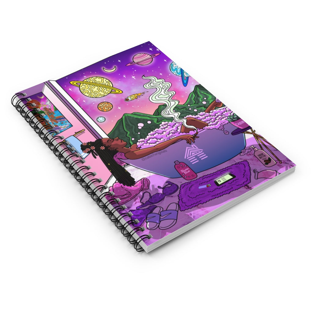 Relaxation Spiral Notebook