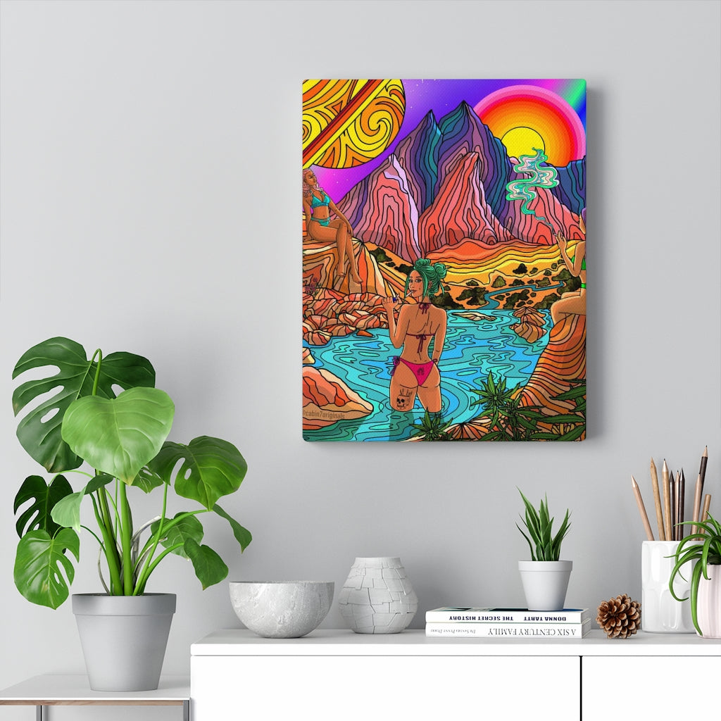"Paradise Canyon" Canvas Print