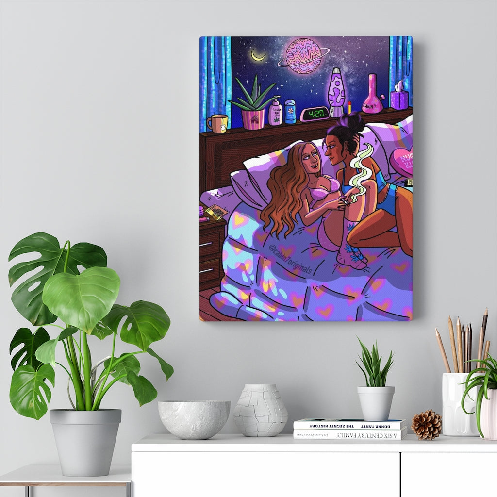 "High On You" Canvas Print