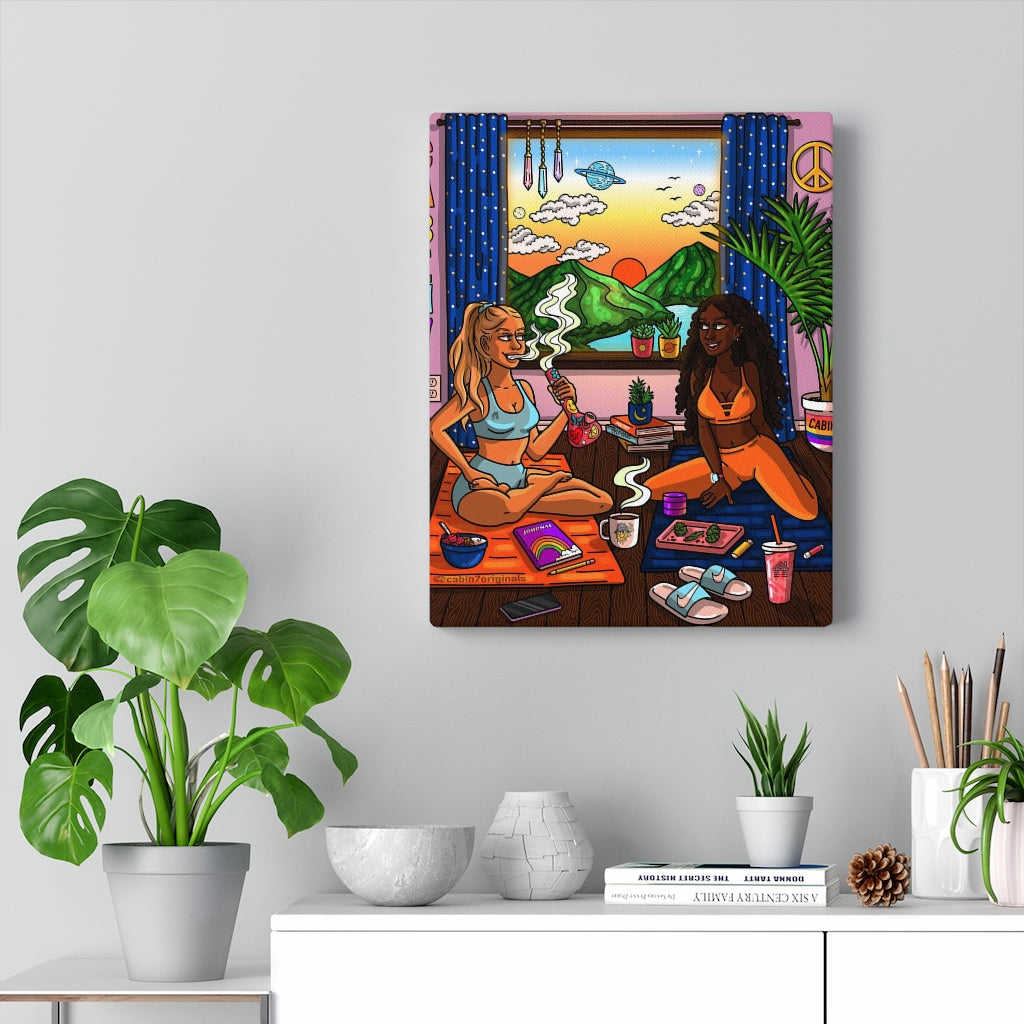 "Sunrise Sesh" Canvas Print
