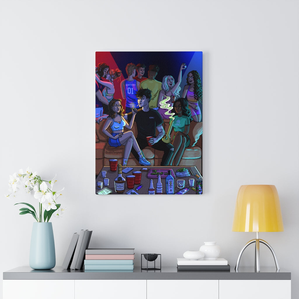 "House Party" Canvas Print