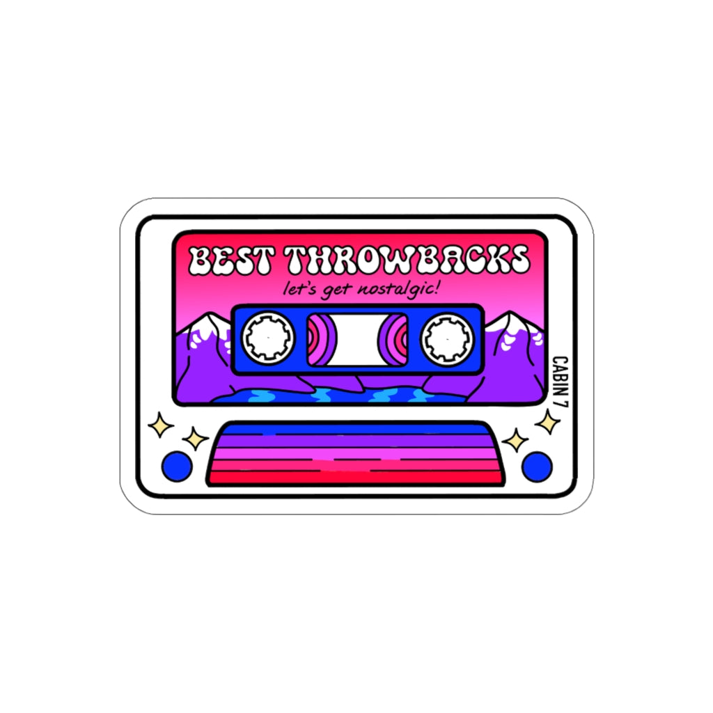 Best Throwbacks Sticker