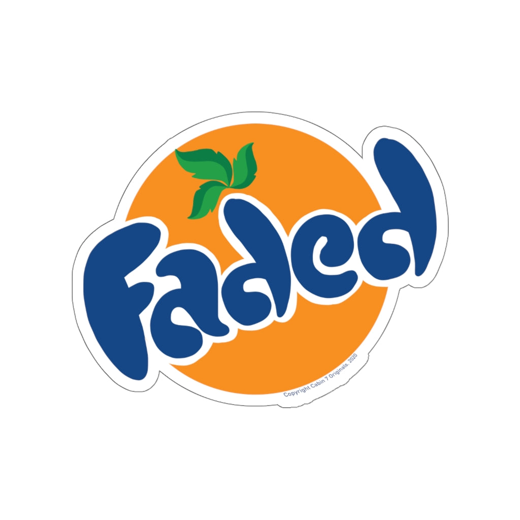 Faded Sticker
