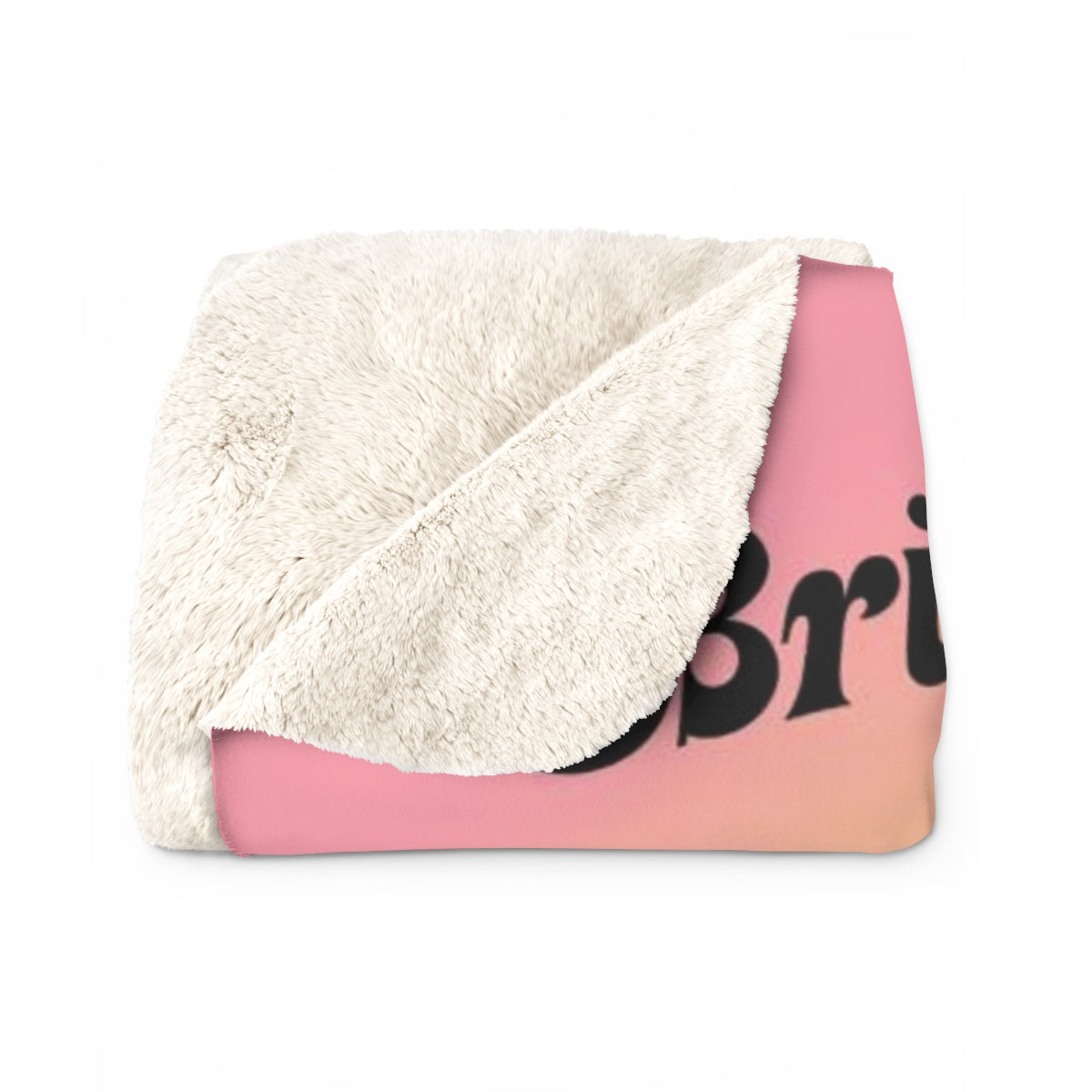 "Bring Me Flowers" Sherpa Fleece Blanket
