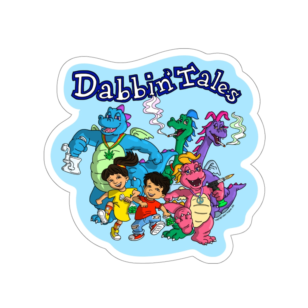 Dabbin' Tales Sticker