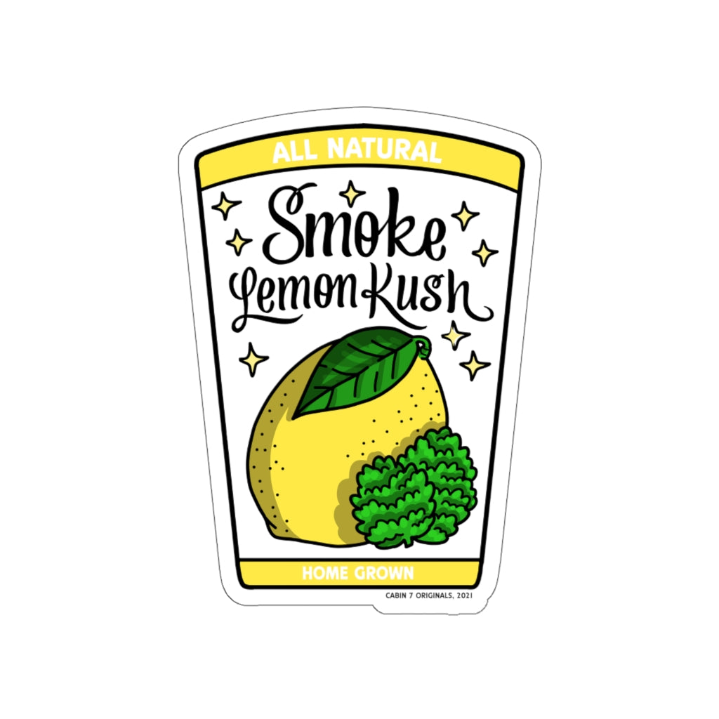 Lemon Kush Sticker