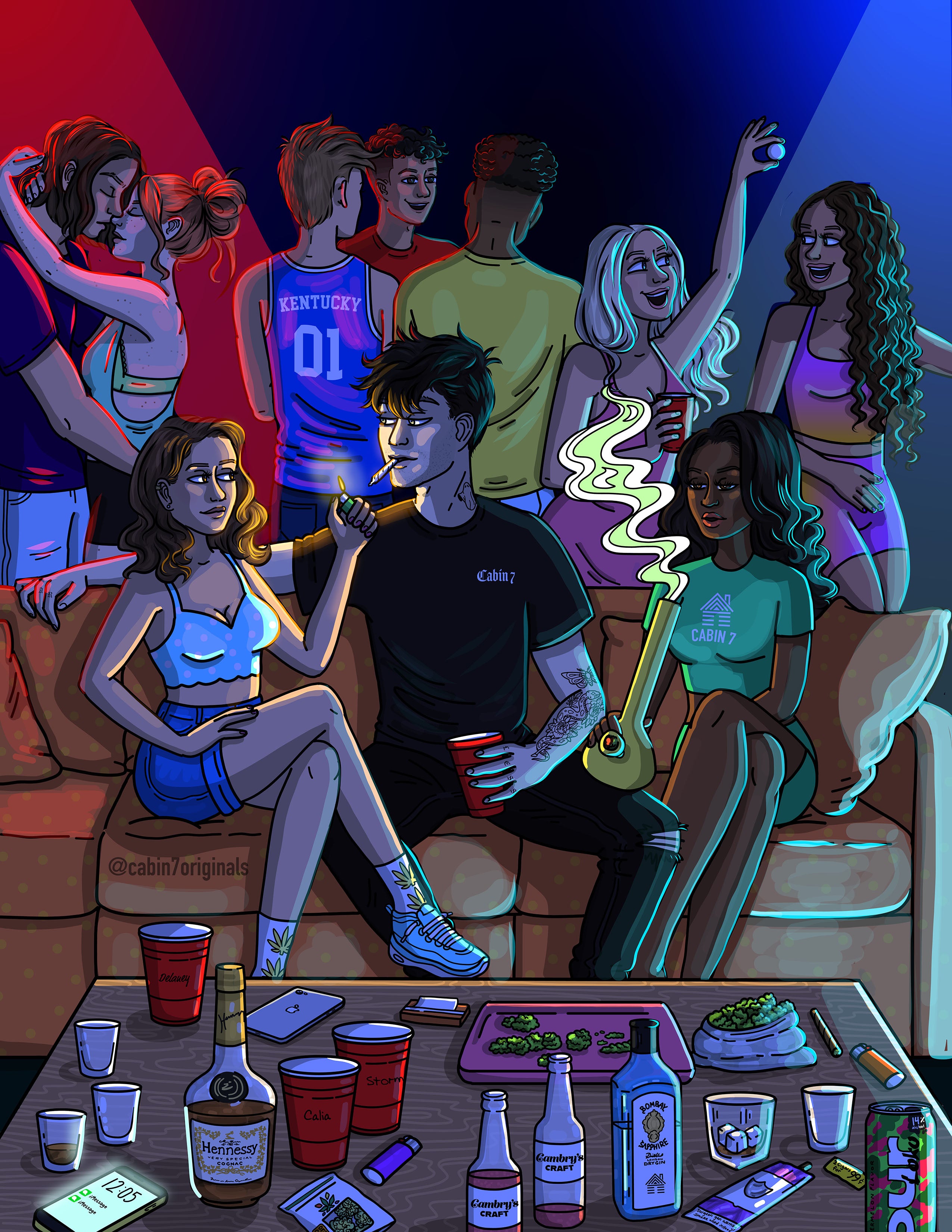 "House Party" Poster Print