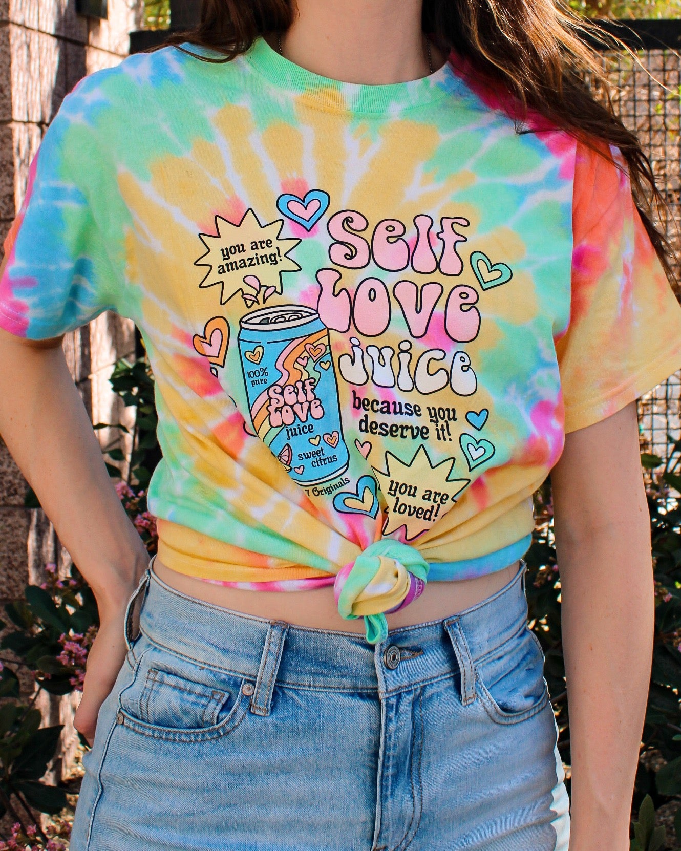 Self Love Juice Tie Dye T-Shirt