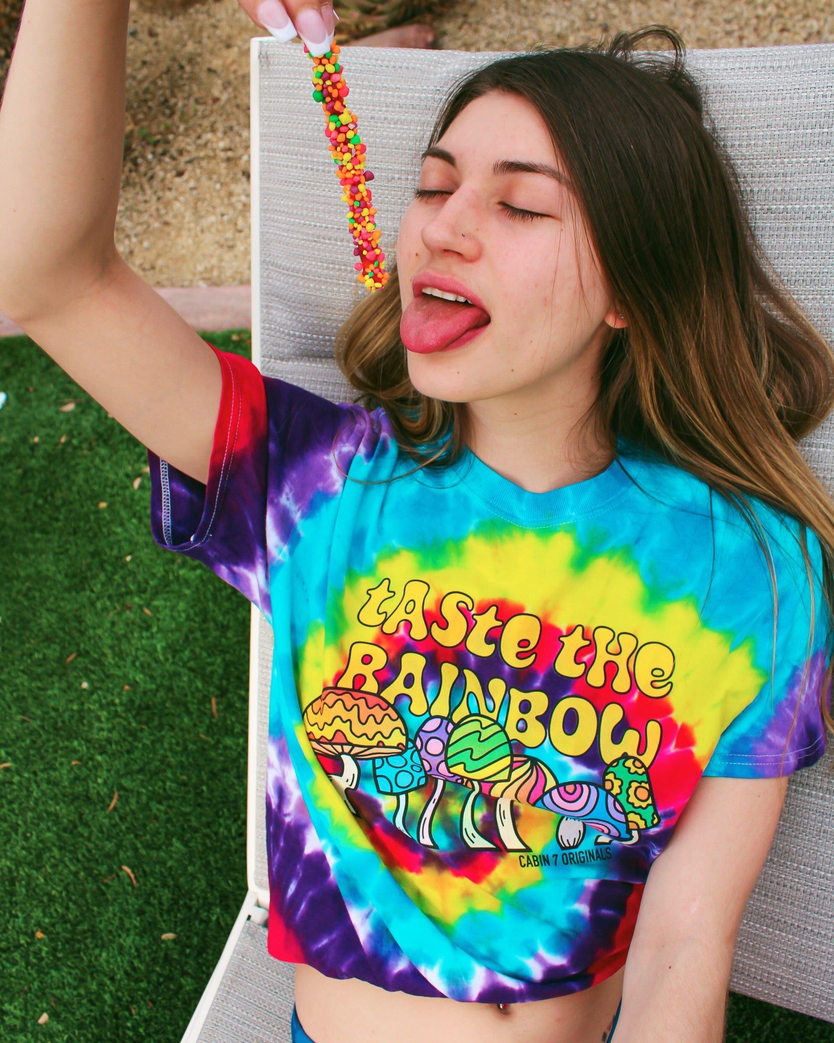 Taste the Rainbow Tie Dye T-Shirt