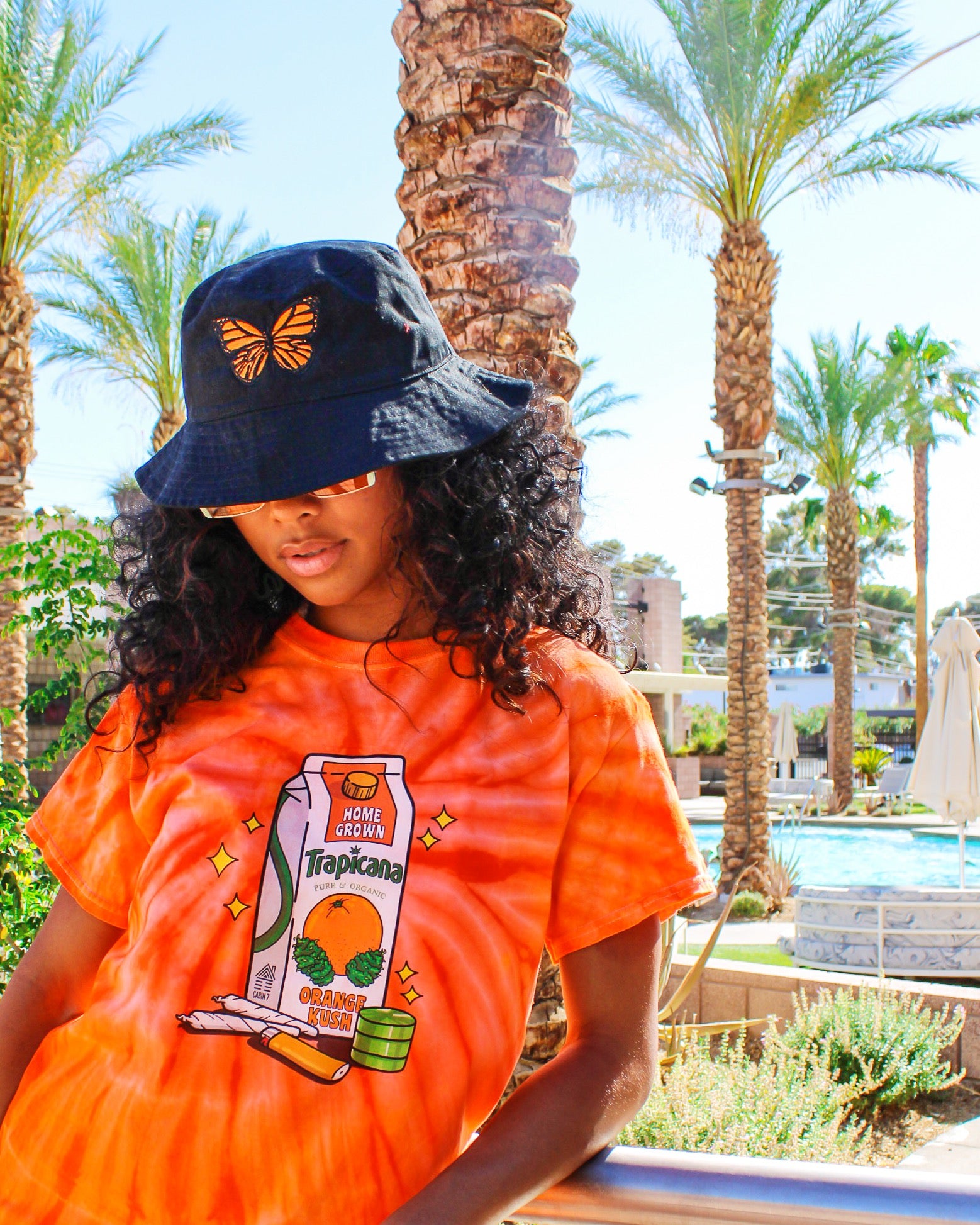 Orange Kush Tie Dye T-Shirt