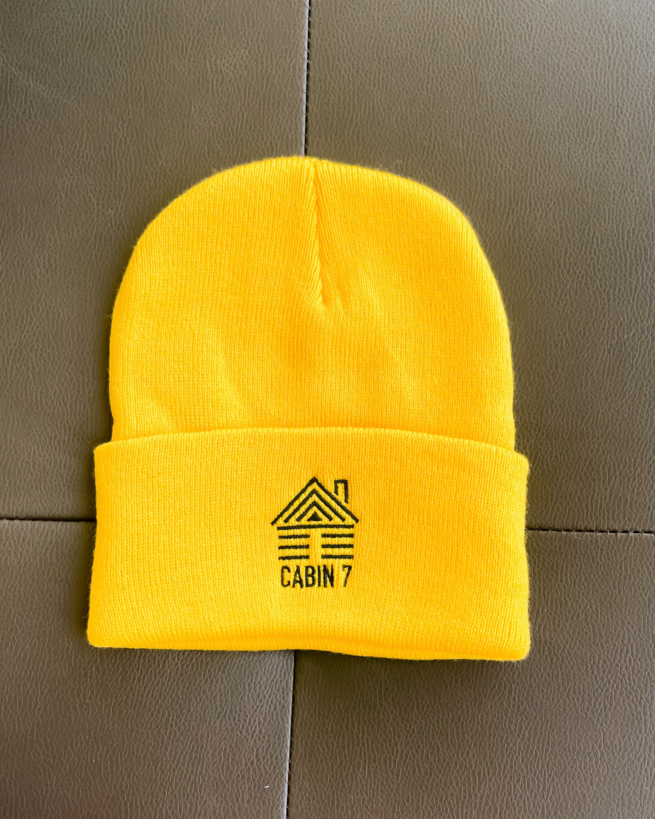 Cabin Logo Beanie - Gold