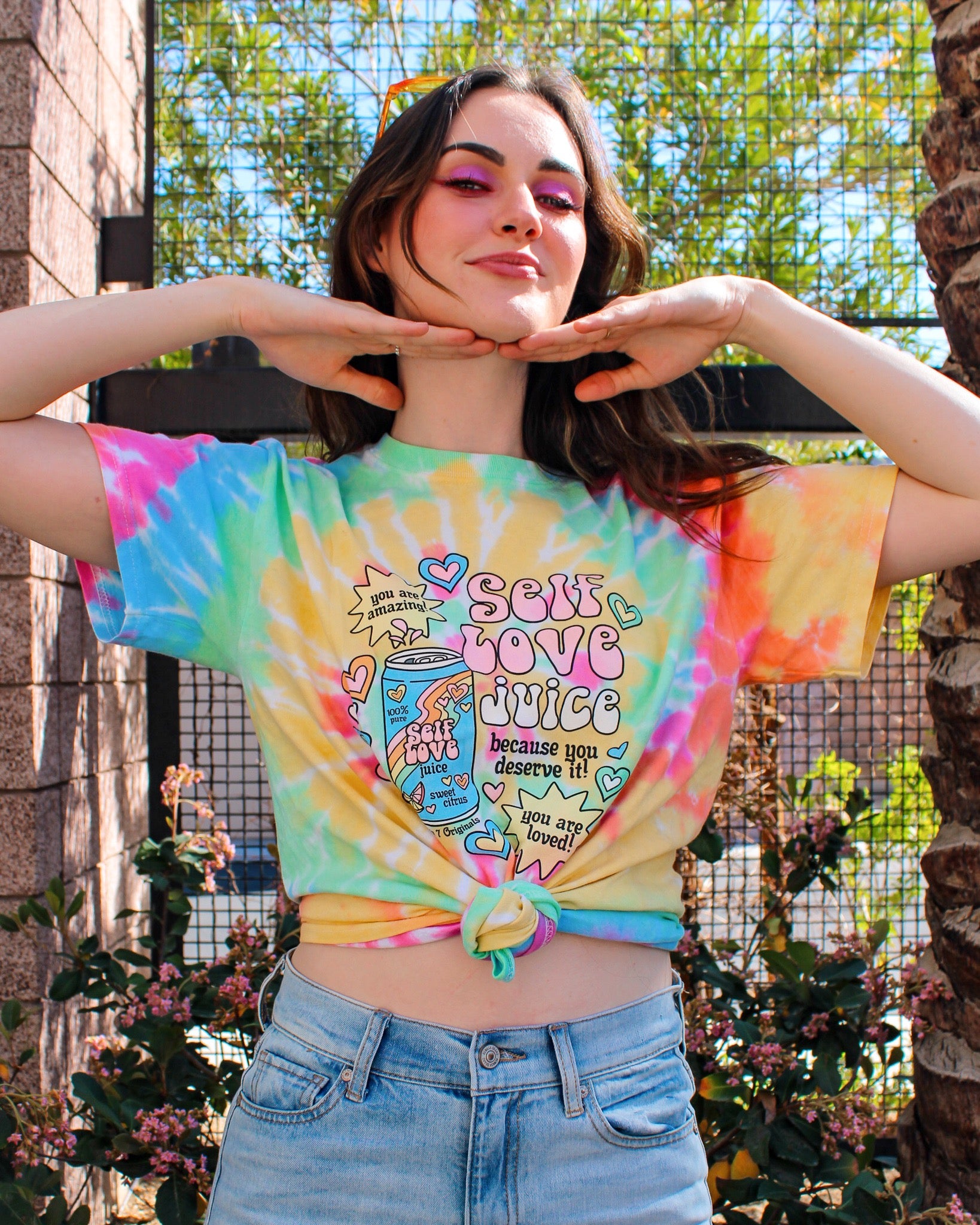 Self Love Juice Tie Dye T-Shirt