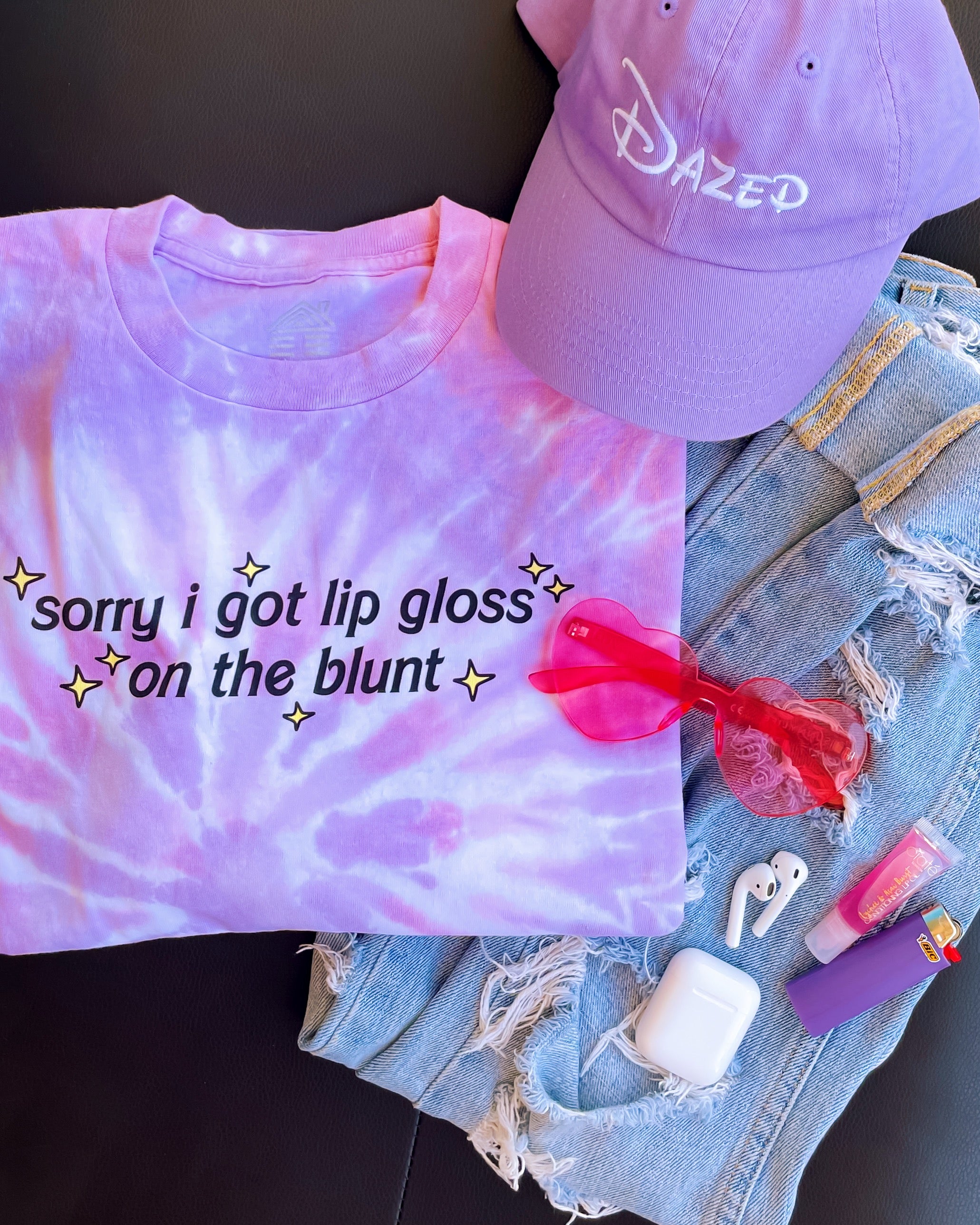 Lip Gloss on The Blunt Long Sleeve