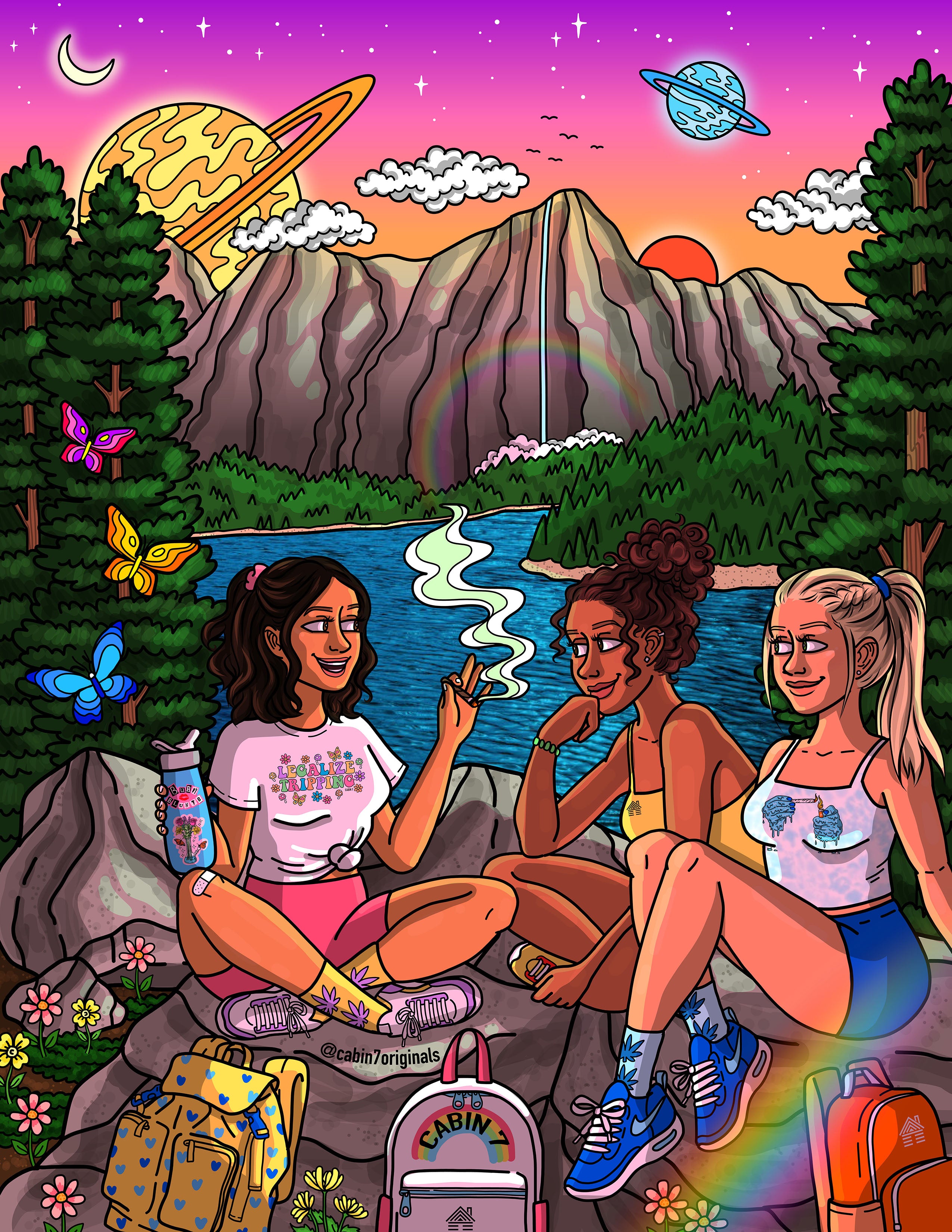 "Yosemite Summer" Poster Print
